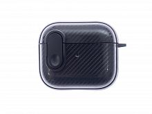 Купить Чехол для наушников Airpods 3 Carbon fiber черный оптом, в розницу в ОРЦ Компаньон