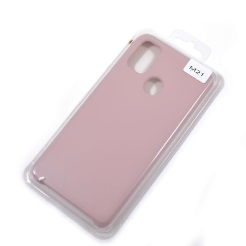 Чехол-накладка для Samsung M215F M21 SILICONE CASE NL светло-розовый (18) оптом, в розницу Центр Компаньон фото 2