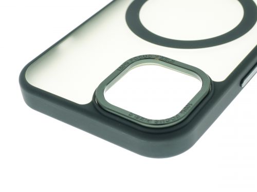 Чехол-накладка для iPhone 15 VEGLAS Fog Magnetic зеленый оптом, в розницу Центр Компаньон фото 3