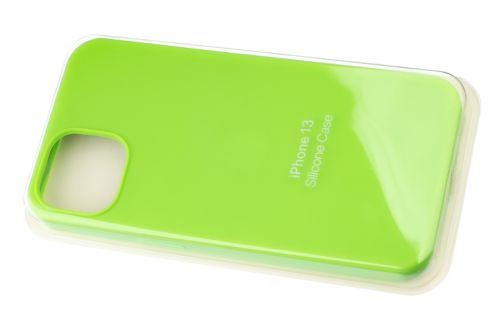 Чехол-накладка для iPhone 13 SILICONE CASE закрытый ярко-зеленый (31) оптом, в розницу Центр Компаньон фото 2