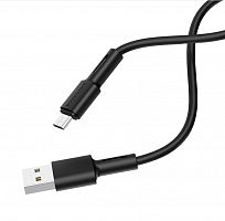 Купить Кабель USB-Micro USB BOROFONE BX31 Soft silicone 2.4A 1м черный оптом, в розницу в ОРЦ Компаньон