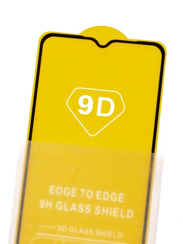Защитное стекло для Realme C33 FULL GLUE (желтая основа) пакет черный оптом, в розницу Центр Компаньон фото 3