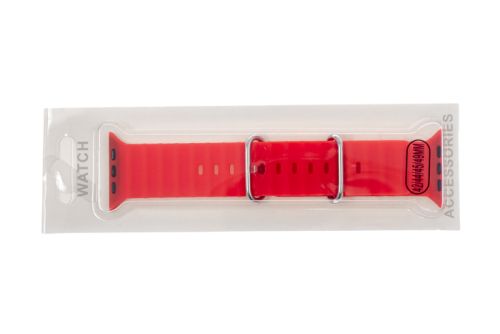 Ремешок для Apple Watch Ocean 42/44mm красный оптом, в розницу Центр Компаньон фото 3