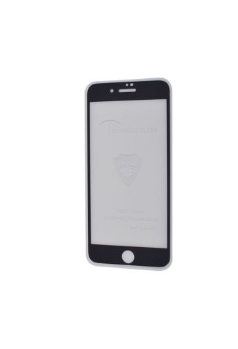 Защитное стекло для iPhone 7/8 Plus FULL GLUE картон черный - фото