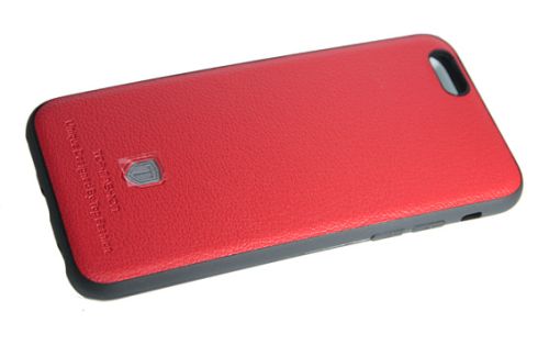 Чехол-накладка для iPhone 6/6S TOP FASHION Litchi TPU красный блистер оптом, в розницу Центр Компаньон фото 3