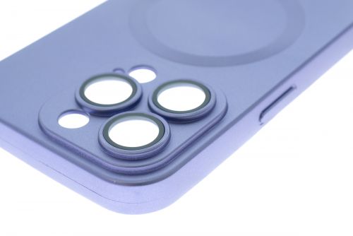 Чехол-накладка для iPhone 15 Pro VEGLAS Lens Magnetic сиреневый оптом, в розницу Центр Компаньон фото 3