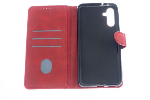 Чехол-книжка для Samsung A047F A04S BUSINESS PLUS красный - фото фото 3