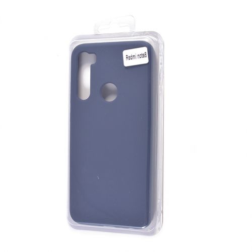 Чехол-накладка для XIAOMI Redmi Note 8 VEGLAS SILICONE CASE закрытый темно-синий (8) оптом, в розницу Центр Компаньон