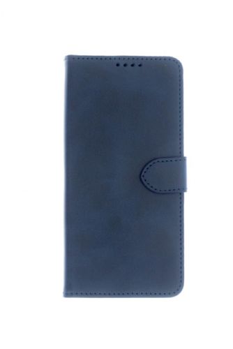 Чехол-книжка для Infinix Hot 12 Pro BUSINESS PLUS синий - фото