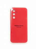 Чехол-накладка для Samsung A546E A54 VEGLAS SILICONE CASE закрытый красный (1) - фото