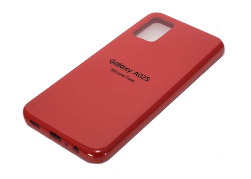 Чехол-накладка для Samsung A025F A02S SILICONE CASE закрытый красный (1) оптом, в розницу Центр Компаньон фото 2