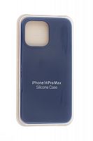 Купить Чехол-накладка для iPhone 14 Pro Max SILICONE CASE закрытый темно-сиреневый (30) оптом, в розницу в ОРЦ Компаньон