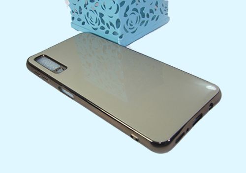 Чехол-накладка для Samsung A750F A7 2018 ELECTROPLATED TPU+PET золото оптом, в розницу Центр Компаньон фото 3