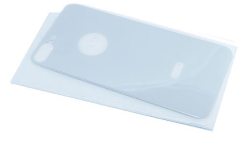 Защитное стекло для iPhone 8 (5.5) 3D ЗАДНЕЕ пакет белый оптом, в розницу Центр Компаньон