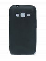 Чехол-накладка для Samsung J106 J1mini Prime FASHION TPU матовый черный - фото