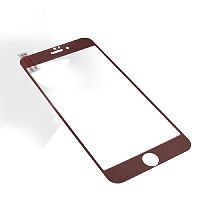 Защитное стекло для iPhone 6 (5.5) 2в1 МАТОВОЕ розовое золото - фото