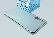 Купить Чехол-накладка для Samsung A750F A7 2018 ELECTROPLATED TPU+PET белый оптом, в розницу в ОРЦ Компаньон