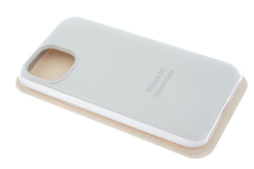 Чехол-накладка для iPhone 14 SILICONE CASE закрытый белый (9) оптом, в розницу Центр Компаньон фото 2