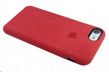 Купить Чехол-накладка для iPhone 7/8/SE ALCANTARA CASE красный оптом, в розницу в ОРЦ Компаньон