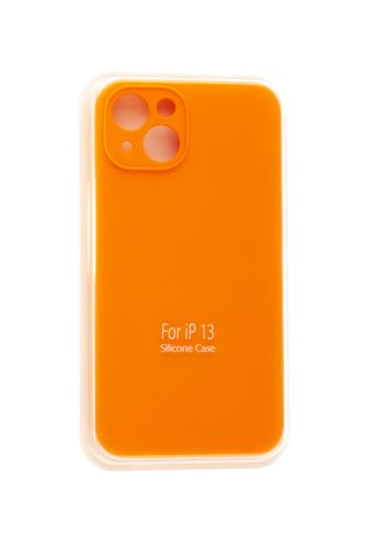 Чехол-накладка для iPhone 13 SILICONE CASE Защита камеры абрикосовый (66) оптом, в розницу Центр Компаньон