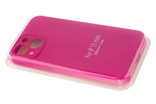Чехол-накладка для iPhone 13 Mini VEGLAS SILICONE CASE NL Защита камеры малиновый (54) оптом, в розницу Центр Компаньон фото 2