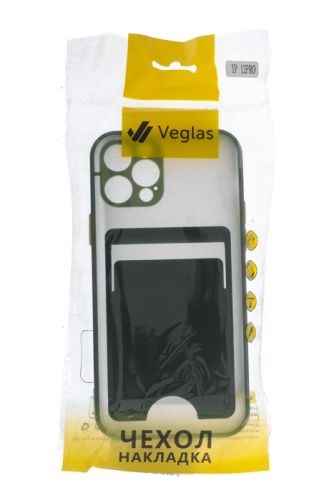 Чехол-накладка для iPhone 12 Pro VEGLAS Fog Pocket зеленый оптом, в розницу Центр Компаньон фото 4