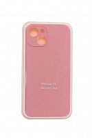 Купить Чехол-накладка для iPhone 14 SILICONE CASE Защита камеры розовый (6) оптом, в розницу в ОРЦ Компаньон