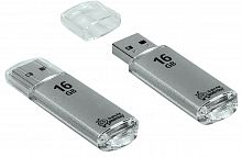 Купить USB флэш карта 16 Gb USB 2.0 Smart Buy V-Cut серебро оптом, в розницу в ОРЦ Компаньон