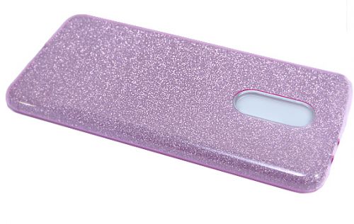 Чехол-накладка для XIAOMI Redmi 5 JZZS Shinny 3в1 TPU фиолетовая - оптовая продажа фото 2 Чехол-накладка для XIAOMI Redmi 5 JZZS Shinny 3в1 TPU фиолетовая - фото фото 2