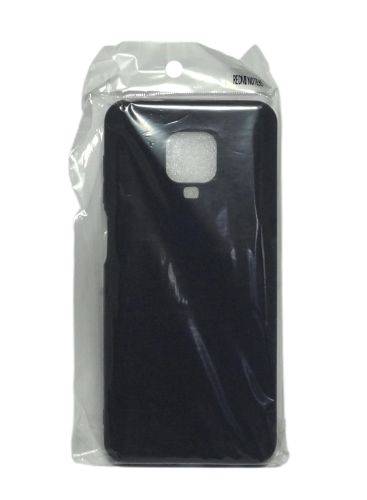 Чехол-накладка для XIAOMI Redmi Note 9S FASHION TPU матовый черный оптом, в розницу Центр Компаньон фото 3