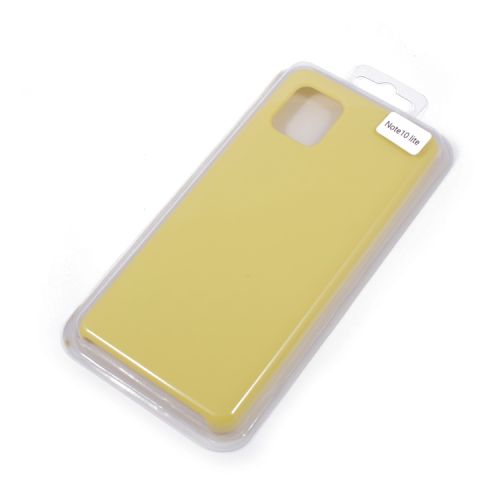 Чехол-накладка для Samsung N770 Note 10 Lite SILICONE CASE NL желтый (20) оптом, в розницу Центр Компаньон фото 2