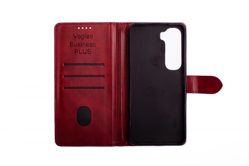Чехол-книжка для Infinix Hot 60i VEGLAS BUSINESS PLUS красный - оптовая продажа фото 6 Чехол-книжка для Infinix Hot 60i VEGLAS BUSINESS PLUS красный - фото фото 6