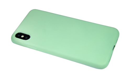 Чехол-накладка для iPhone X/XS SOFT TOUCH TPU ЛОГО зеленый  оптом, в розницу Центр Компаньон фото 3
