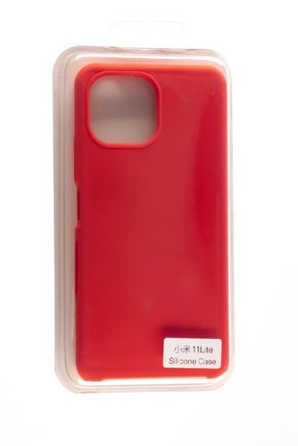 Чехол-накладка для XIAOMI Mi 11 Lite SILICONE CASE NL красный (1) - оптовая продажа Чехол-накладка для XIAOMI Mi 11 Lite SILICONE CASE NL красный (1) - фото