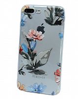 Купить Чехол-накладка для iPhone 7/8 Plus FASHION TPU стразы Василек оптом, в розницу в ОРЦ Компаньон