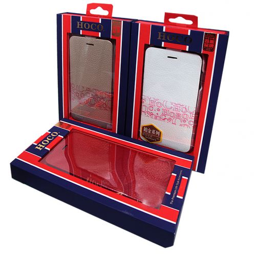 Чехол-книжка для iPhone 6/6S HOCO PREMIUM белый - оптовая продажа фото 2 Чехол-книжка для iPhone 6/6S HOCO PREMIUM белый - фото фото 2