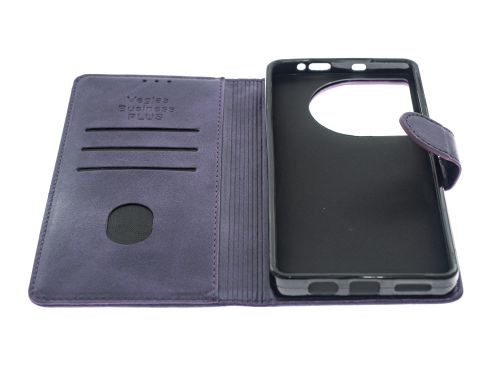 Чехол-книжка для Tecno Camon 30 VEGLAS BUSINESS PLUS фиолетовый - оптовая продажа фото 3 Чехол-книжка для Tecno Camon 30 VEGLAS BUSINESS PLUS фиолетовый - фото фото 3