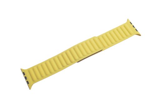 Ремешок для Apple Watch Silicone Magnetic Loop 42/44mm желтый оптом, в розницу Центр Компаньон фото 4