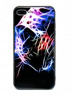 Купить Чехол-накладка для iPhone 7/8 Plus LOVELY GLASS TPU леопард коробка оптом, в розницу в ОРЦ Компаньон