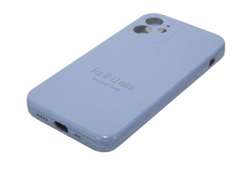 Чехол-накладка для iPhone 12 Mini VEGLAS SILICONE CASE NL Защита камеры сиренево-голубой (5) оптом, в розницу Центр Компаньон фото 2
