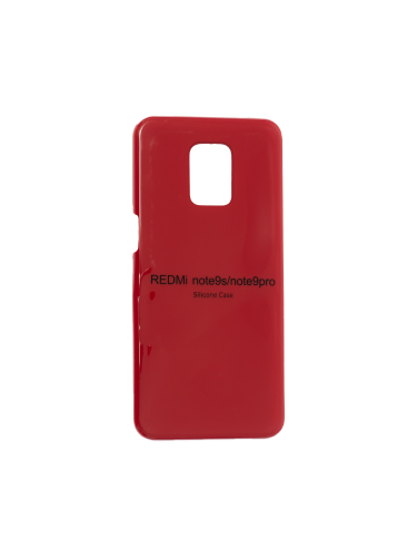 Чехол-накладка для XIAOMI Redmi Note 9S VEGLAS SILICONE CASE закрытый красный (1) оптом, в розницу Центр Компаньон фото 2