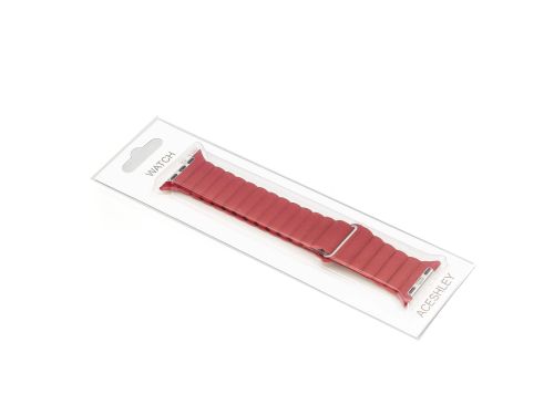 Ремешок для Apple Watch Magnetic Loop 42/44mm красный оптом, в розницу Центр Компаньон фото 2