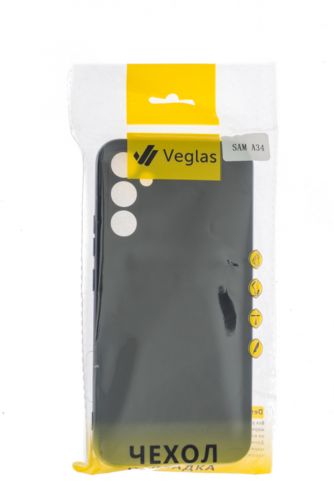Чехол-накладка для Samsung A346E A34 VEGLAS Air Matte черный - оптовая продажа фото 3 Чехол-накладка для Samsung A346E A34 VEGLAS Air Matte черный - фото фото 3