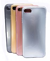 Купить Чехол-накладка для iPhone 7/8/SE JZZS Painted TPU One side серебро оптом, в розницу в ОРЦ Компаньон