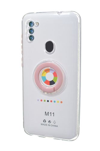 Чехол-накладка для Samsung M115F M11 NEW RING TPU розовый оптом, в розницу Центр Компаньон фото 2