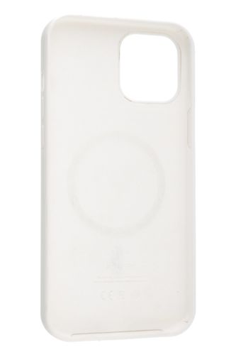 Чехол-накладка для iPhone 12 Pro Max SILICONE TPU поддержка MagSafe белый коробка оптом, в розницу Центр Компаньон фото 4