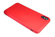 Купить Чехол-накладка для iPhone X/XS SOFT TOUCH TPU красный  оптом, в розницу в ОРЦ Компаньон