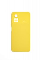 Купить Чехол-накладка для XIAOMI Poco X4 Pro SILICONE CASE NL OP закрытый желтый (20) оптом, в розницу в ОРЦ Компаньон