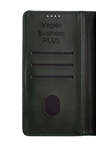 Чехол-книжка для XIAOMI Poco C71 VEGLAS BUSINESS PLUS темно-зеленый - фото фото 7