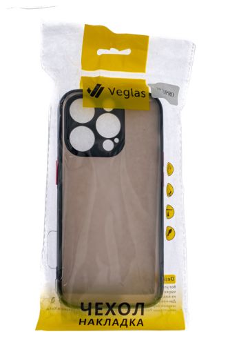 Чехол-накладка для iPhone 15 Pro VEGLAS Fog черный оптом, в розницу Центр Компаньон фото 3